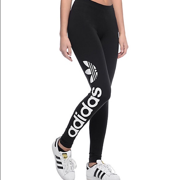adidas Pants - Adidas Linear Logo Leggings